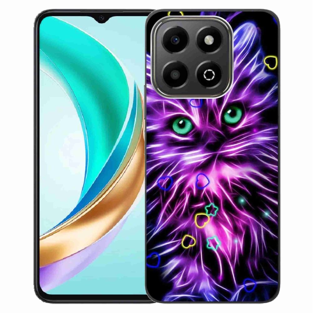 Gélový kryt mmCase na Honor X6b - abstraktná mačka