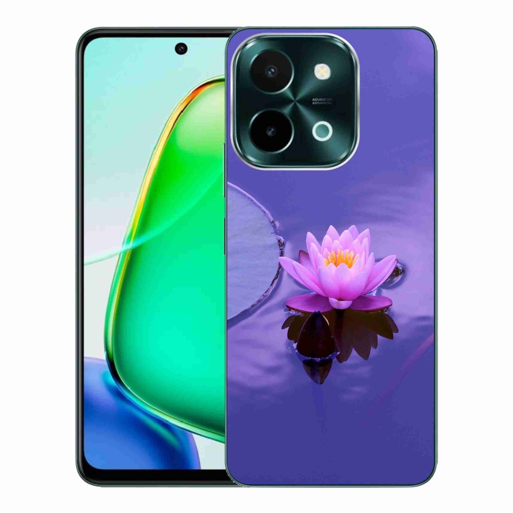 Gélový obal mmCase na Vivo Y28 - kvet na hladine