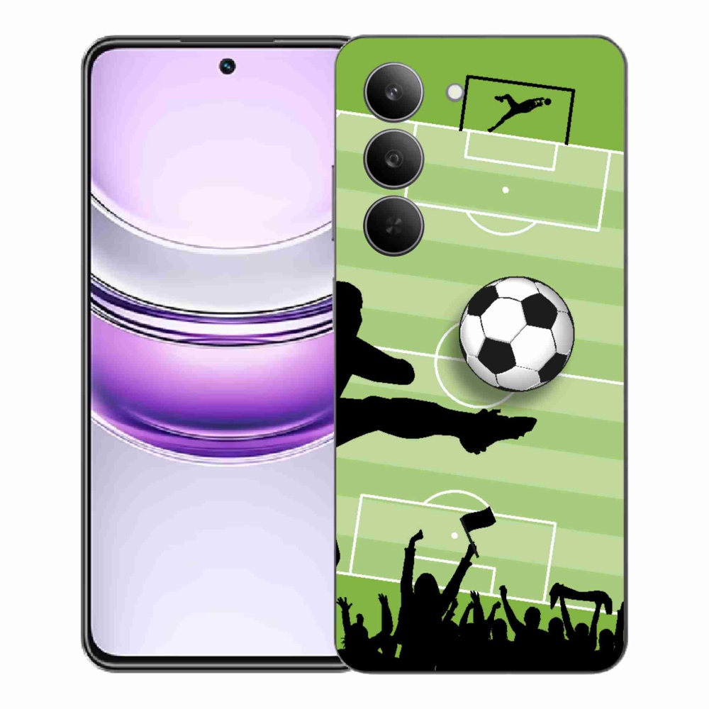 Gélový kryt mmCase na Realme 14x 5G - futbal 3