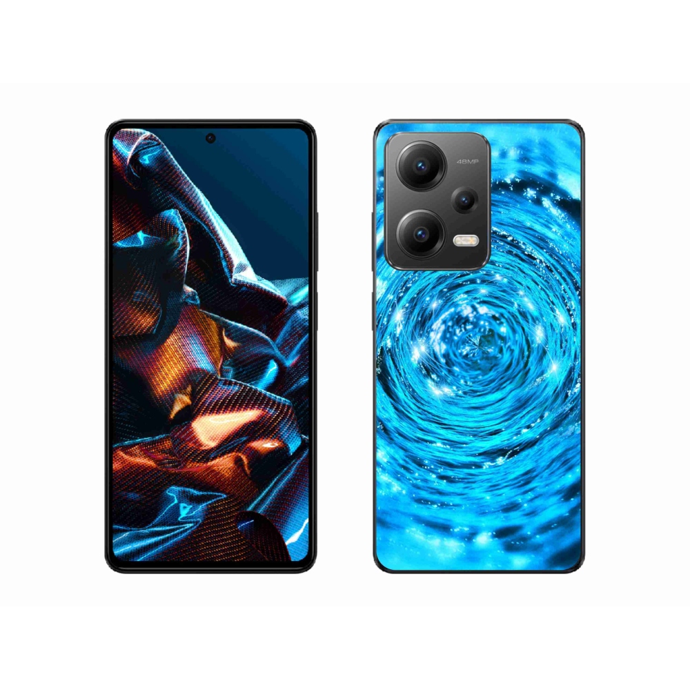 Gélový kryt mmCase na mobil Xiaomi Redmi Note 12 Pro 5G - vodný vír