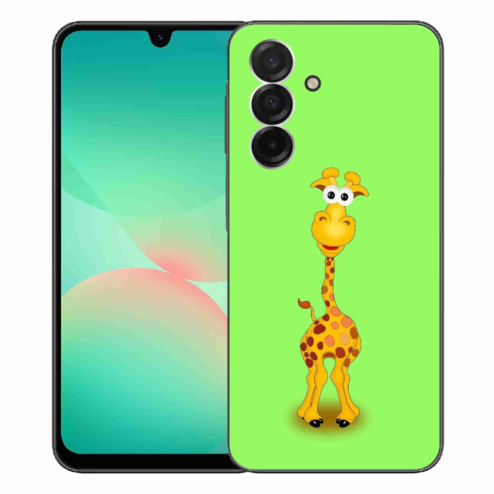 Gélový kryt mmCase na Samsung Galaxy A26 5G - kreslená žirafa
