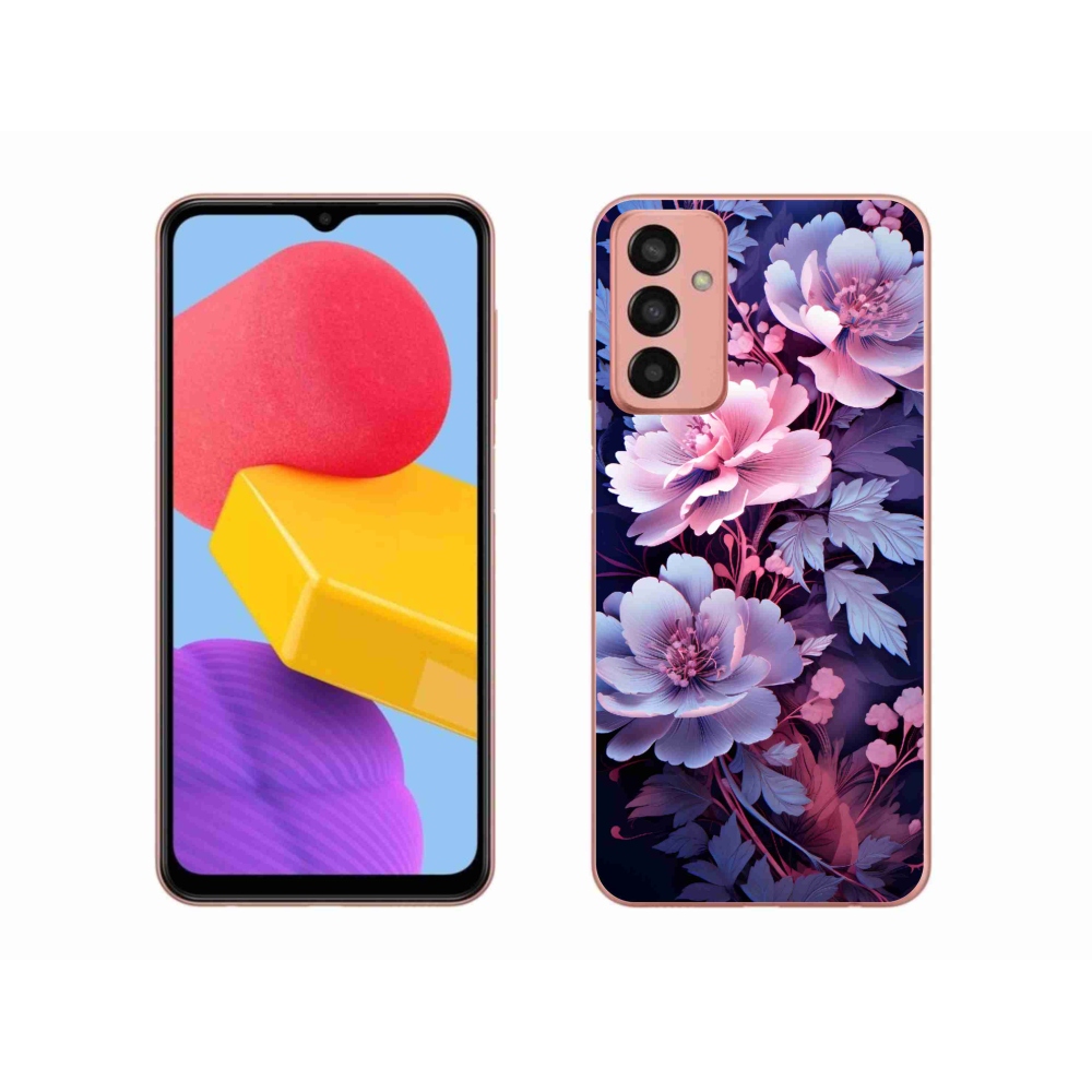 Gélový kryt mmCase na Samsung Galaxy M13 - kvety 11