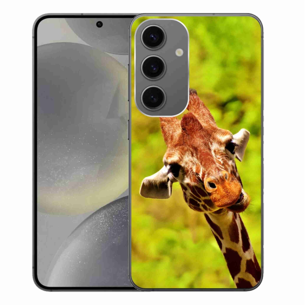 Gélový kryt mmCase na Samsung Galaxy S24+ - žirafa