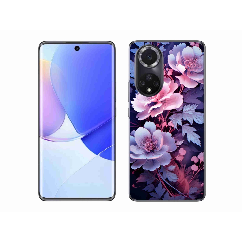 Gelový kryt mmCase na Huawei Nova 9 - květiny 11