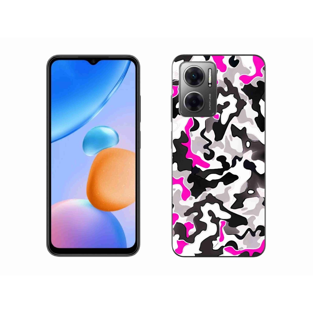 Gélový kryt mmCase na Xiaomi Redmi 10 5G - maskáčový vzor 5