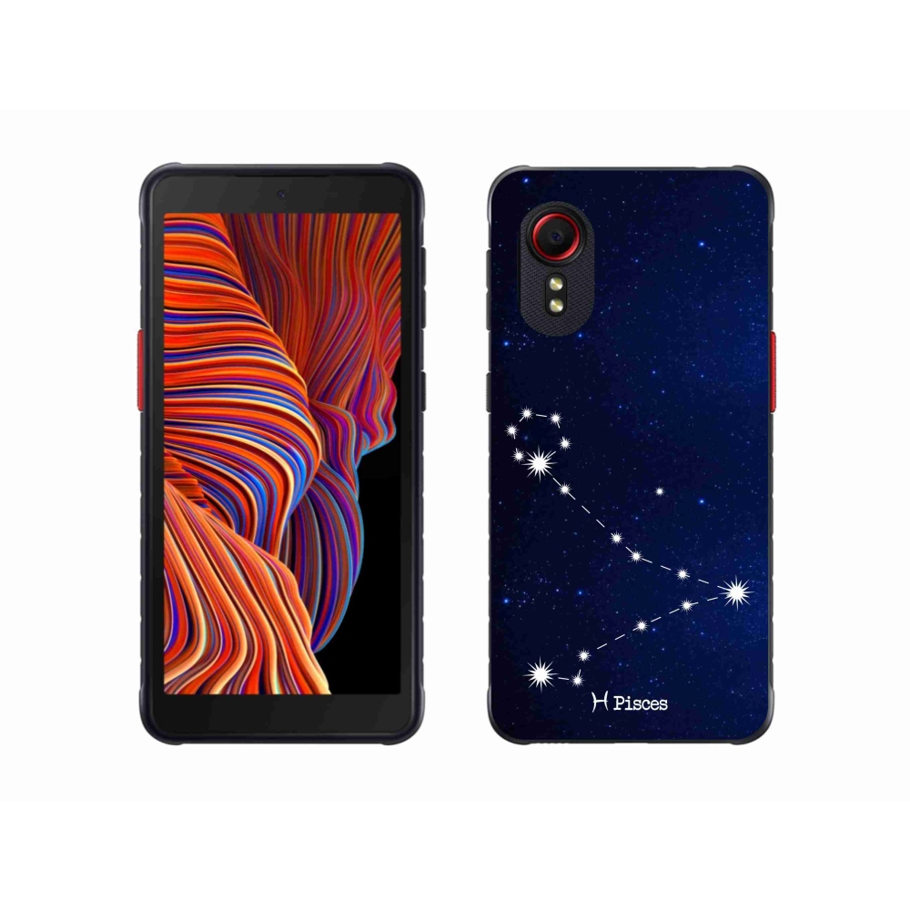 Gélový kryt mmCase na Samsung Galaxy Xcover 5 - súhvezdie Ryby