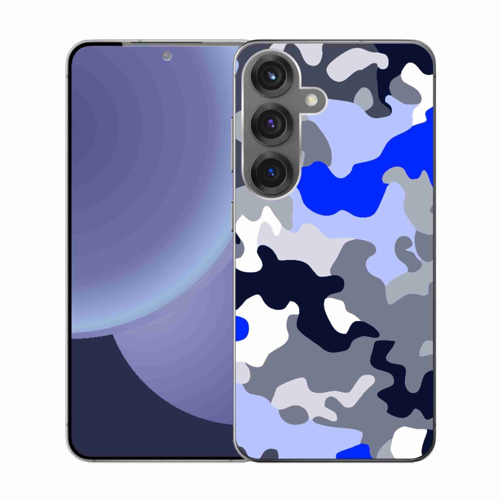 Gélový kryt mmCase na Samsung Galaxy S25 - maskáčový vzor 8