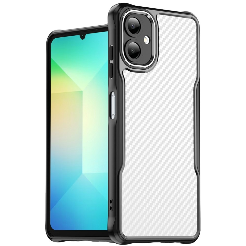Textures odolný kryt na Samsung Galaxy A06 4G - čierny