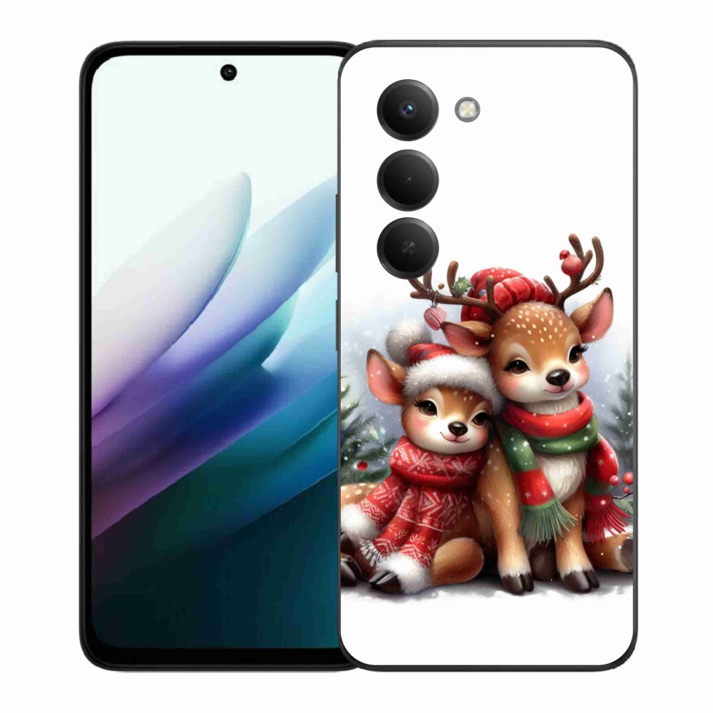 Gélový kryt mmCase na Xiaomi Redmi 15 4G/5G (171mm) - vianočné soby