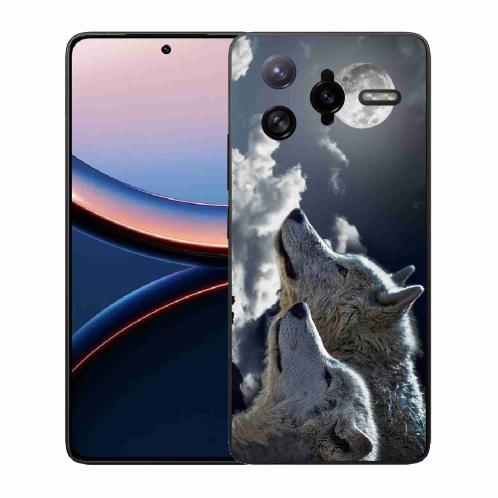 Gélový kryt mmCase na Xiaomi Poco F7 Ultra - vlci