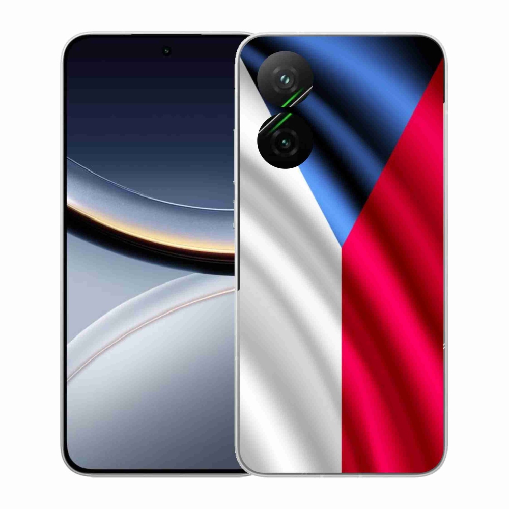 Gélový kryt mmCase na Xiaomi Poco F7 5G - česká vlajka