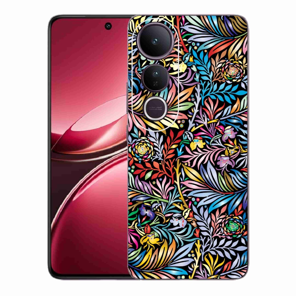 Gélový kryt mmCase na Vivo V50 Lite 4G/5G - kvety 5