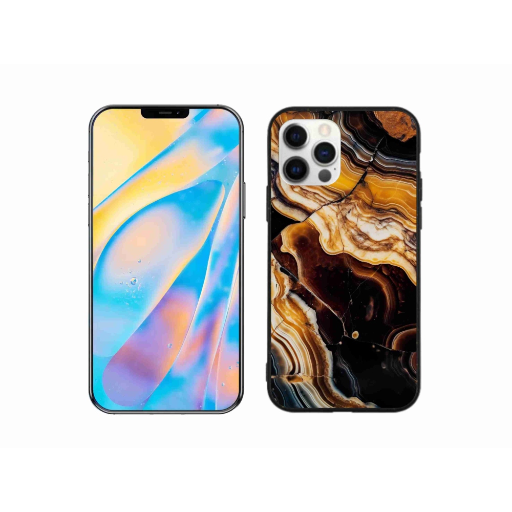 Gélový kryt mmCase na iPhone 12 Pro - abstraktný motív 26