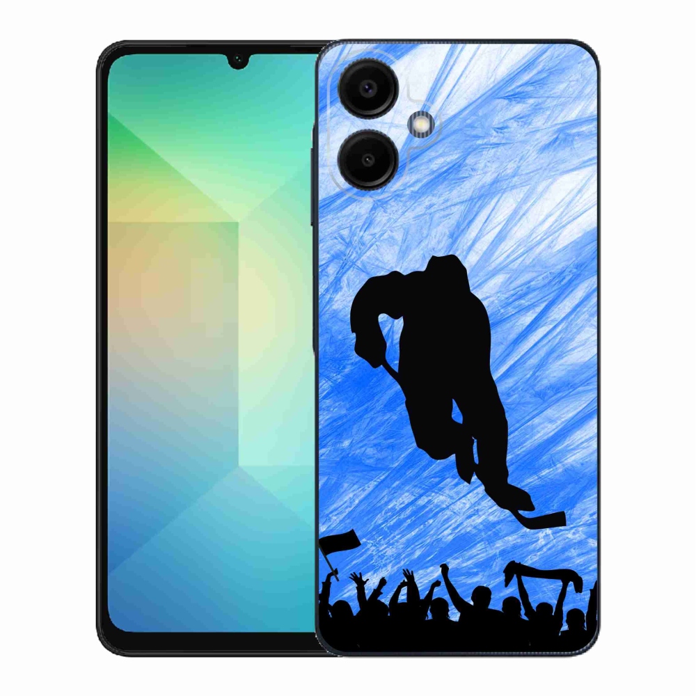 Gélový kryt mmCase na Samsung Galaxy A06 4G - hokejový hráč