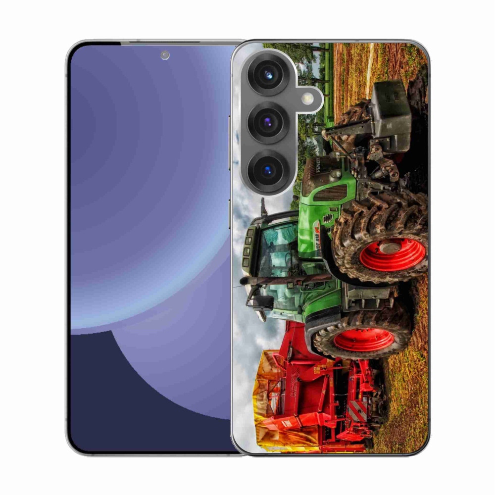 Gélový kryt mmCase na Samsung Galaxy S25 - traktor 4