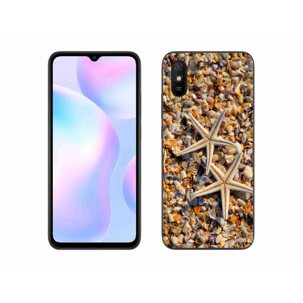 Gélový kryt mmCase na Xiaomi Redmi 9AT - morské hviezdice