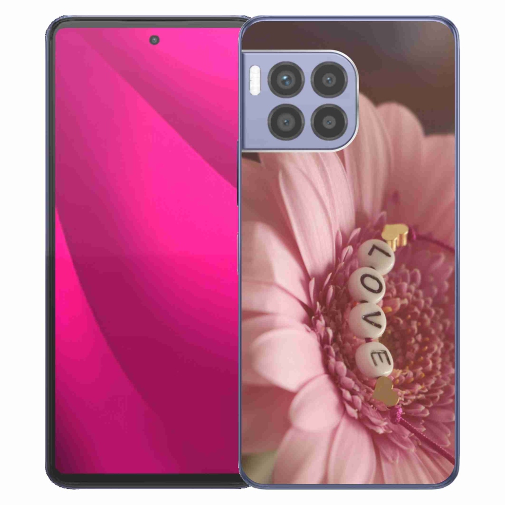 Gélový kryt mmCase na T-Mobile T Phone 2 Pro - prívesok love