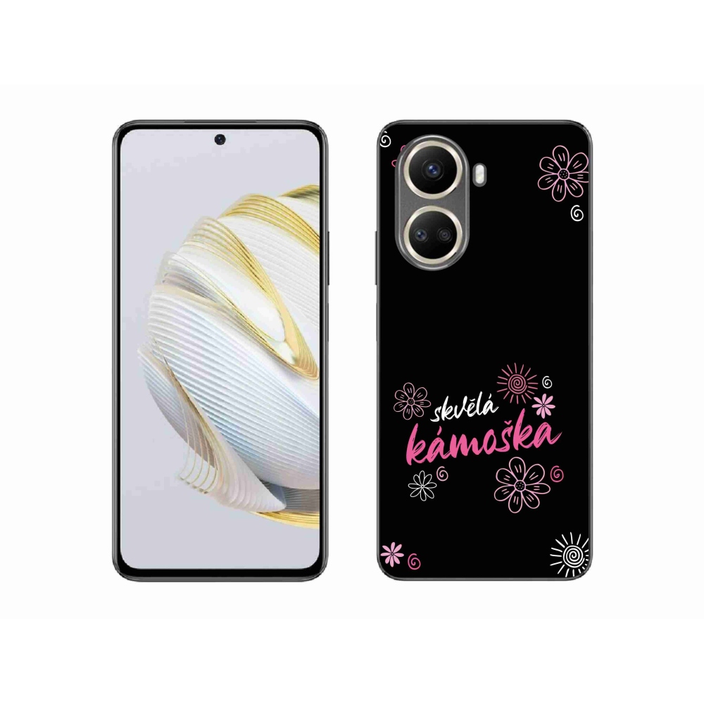 Gélový kryt mmCase na Huawei Nova 10 SE - skvelá kamoška čierne pozadie
