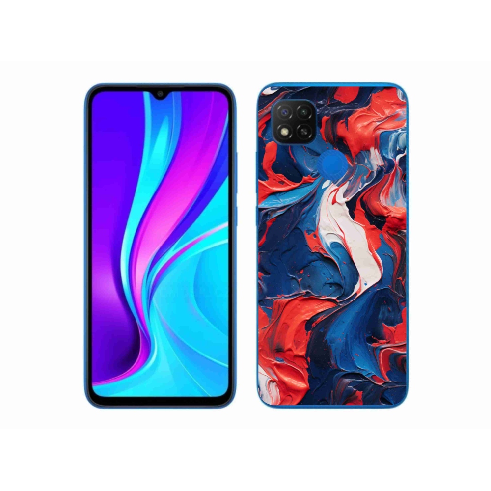 Gelový kryt mmCase na Xiaomi Redmi 9C - abstraktní motiv 7