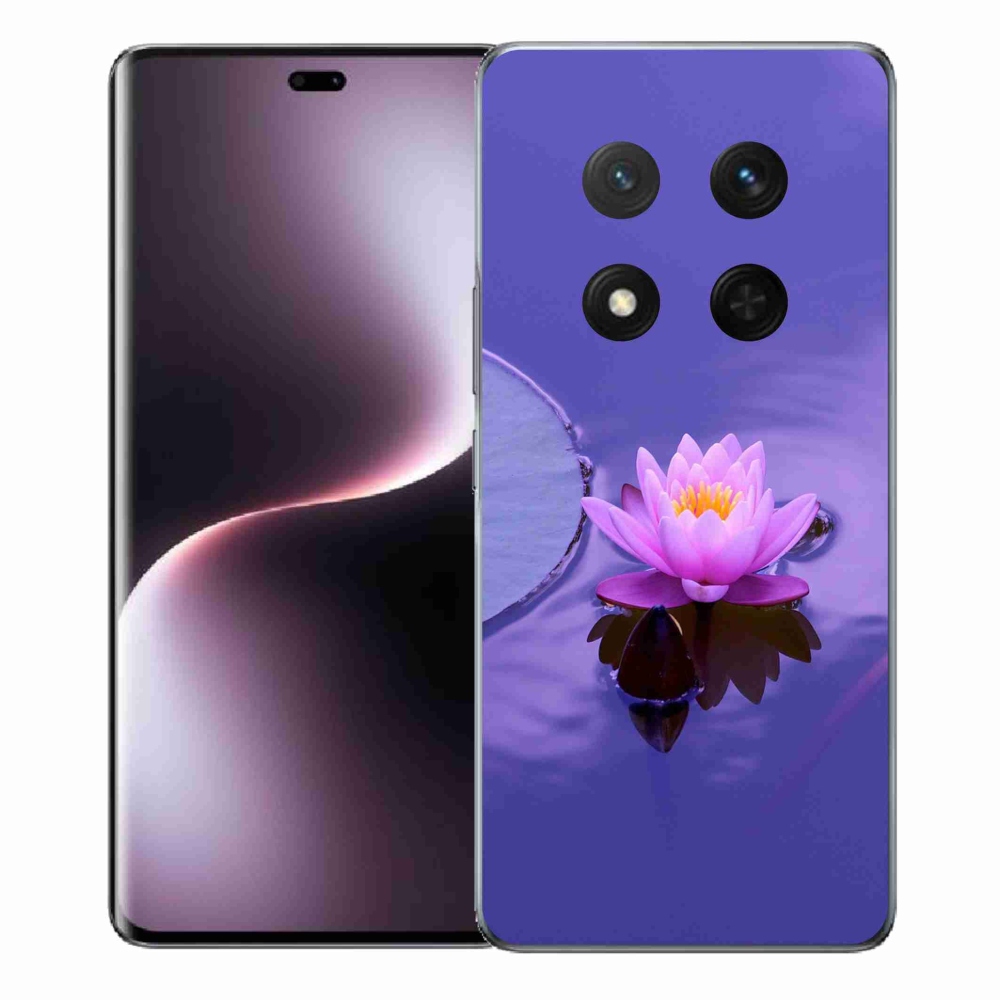 Gélový kryt mmCase na Honor Magic 7 Lite 5G - kvet na hladine