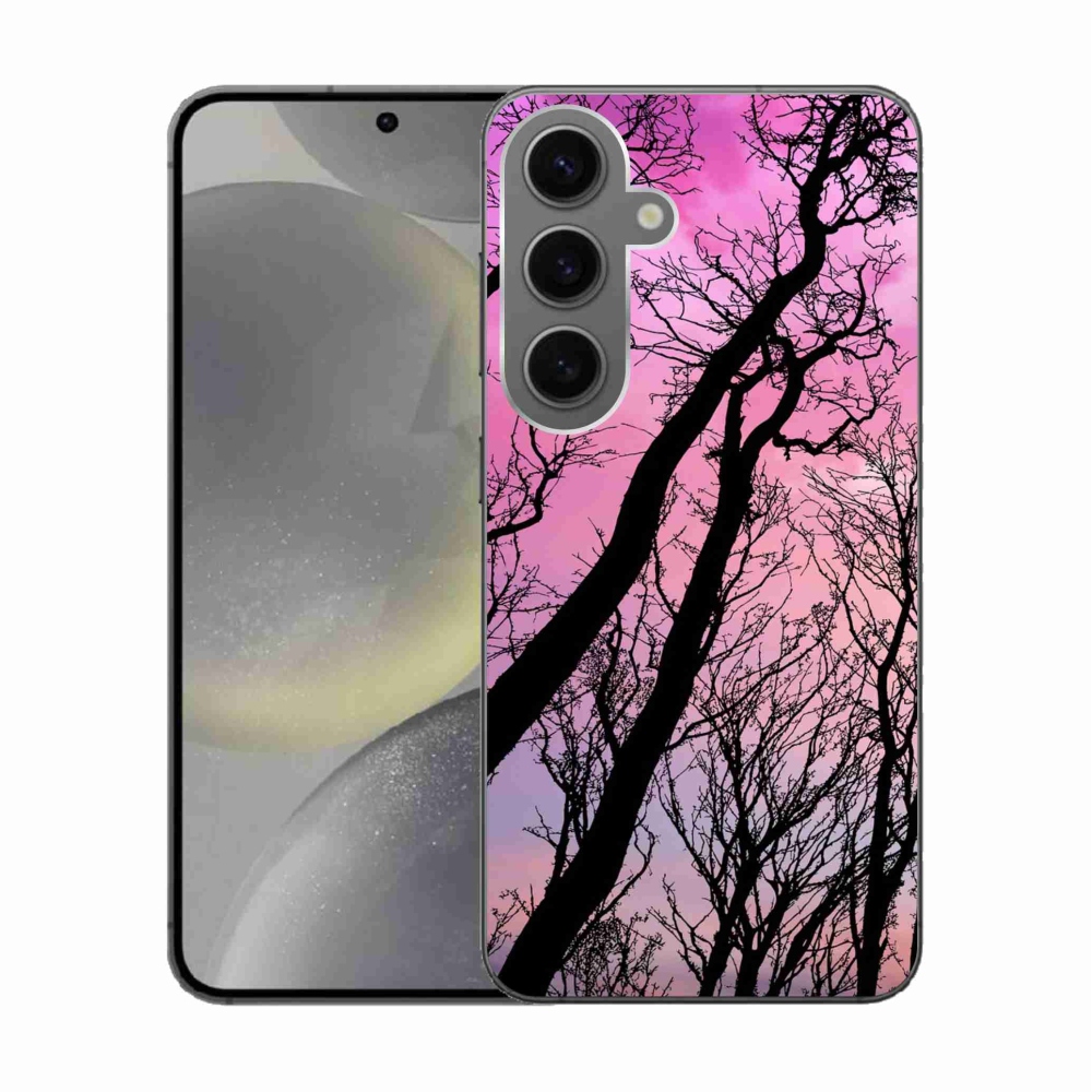 Gélový obal mmCase na Samsung Galaxy S24 - opadané stromy