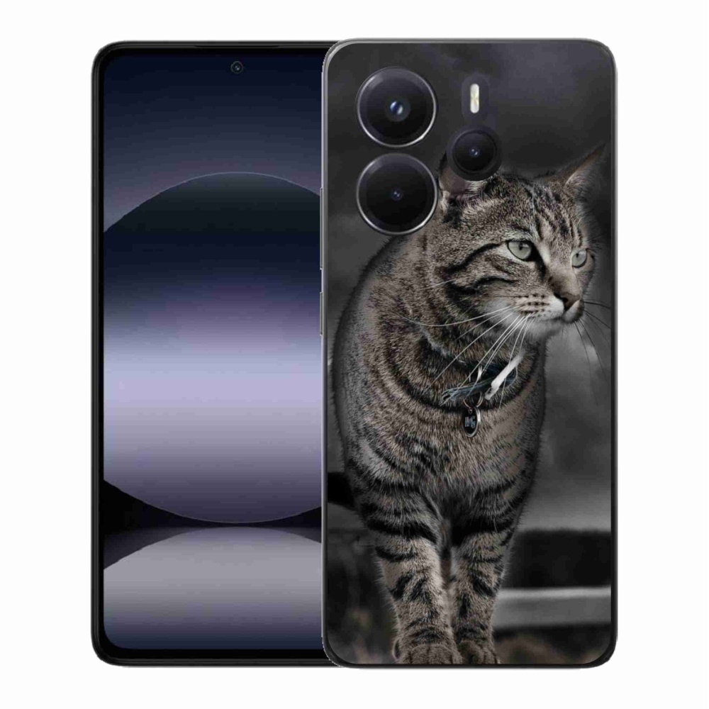 Gélový kryt mmCase na Xiaomi Redmi Note 14 - mačka