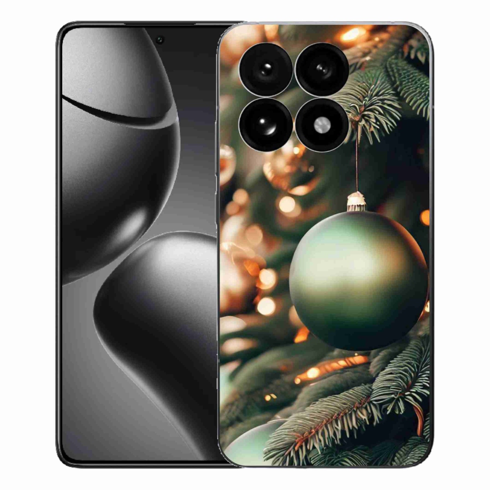 Gélový kryt mmCase na Xiaomi 15T - vianočné ozdoby 1
