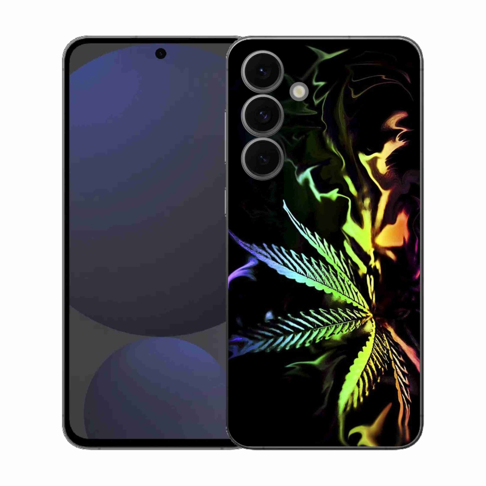 Gélový kryt mmCase na Samsung Galaxy S25 FE - konope 2