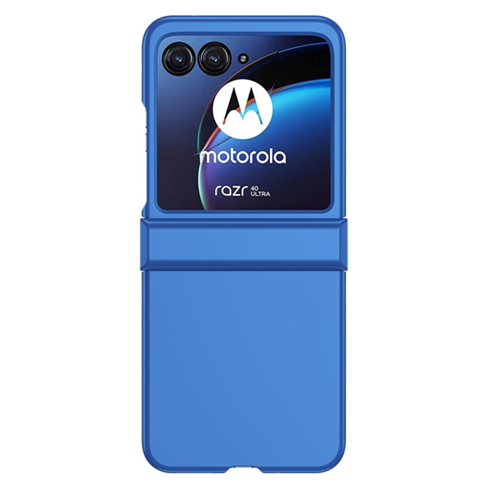 Hard plastový kryt na Motorola Razr 40 Ultra 5G - tmavomodrý