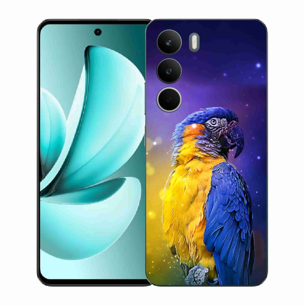 Gélový kryt mmCase na Realme C71 - papagáj ara 1