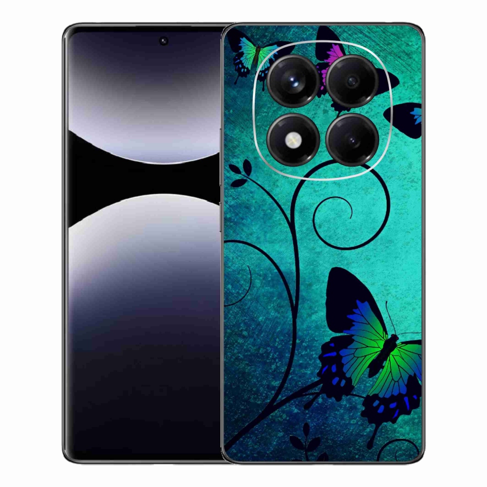 Gélový kryt mmCase na Xiaomi Redmi Note 14 Pro - farební motýle