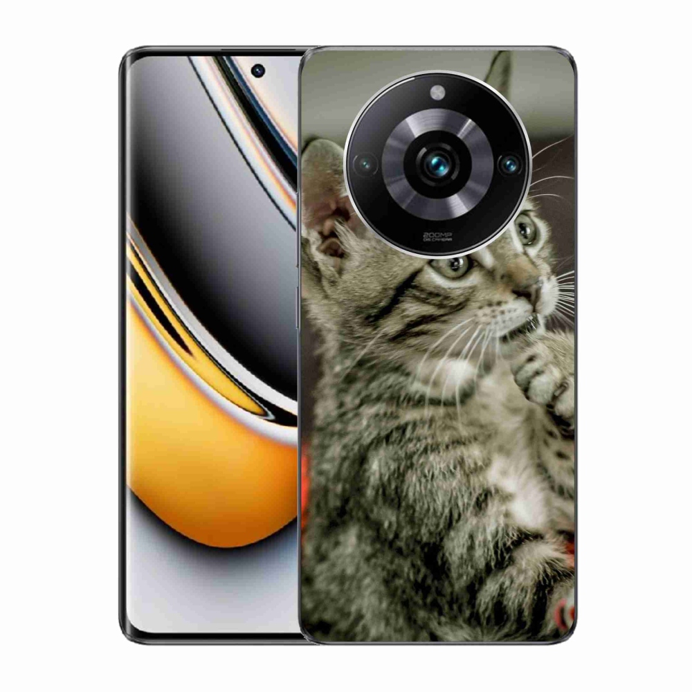 Gélový kryt mmCase na Realme 11 Pro/11 Pro+ - roztomilá mačka