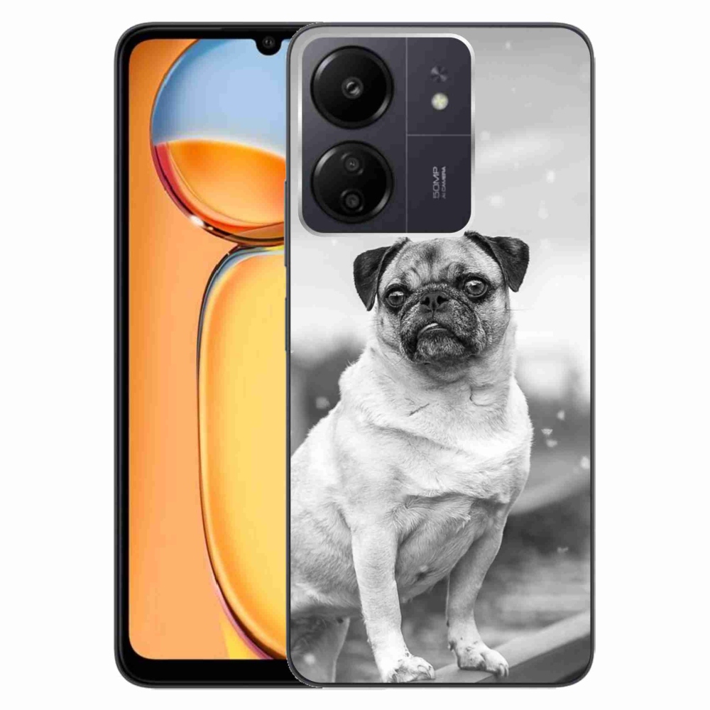 Gélový obal mmCase na Xiaomi Poco C65/Redmi 13C - mops