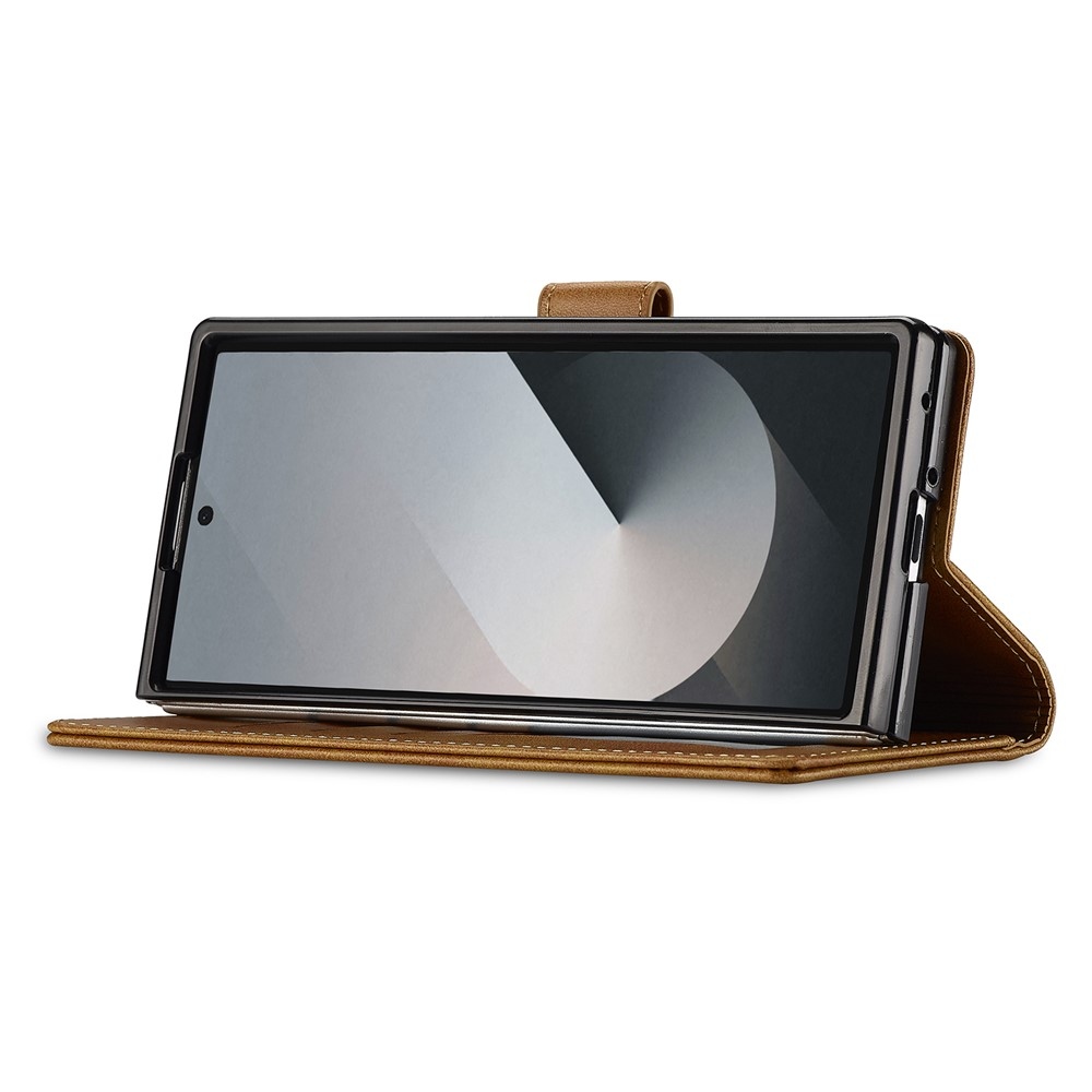 IMEEKE knižkové púzdro na Samsung Galaxy Z Fold7 5G - žlté