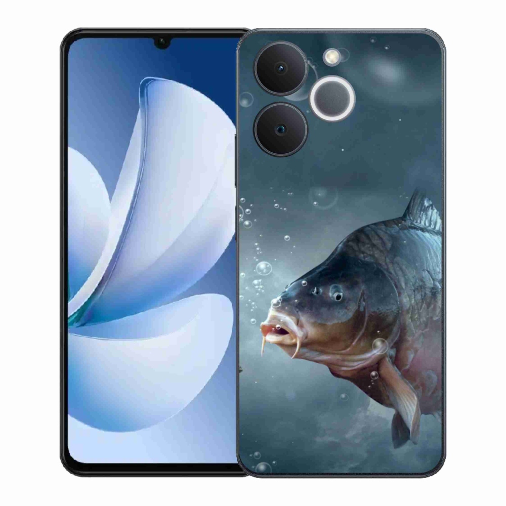 Gélový kryt mmCase na Realme Note 70T - kapor a bublinky