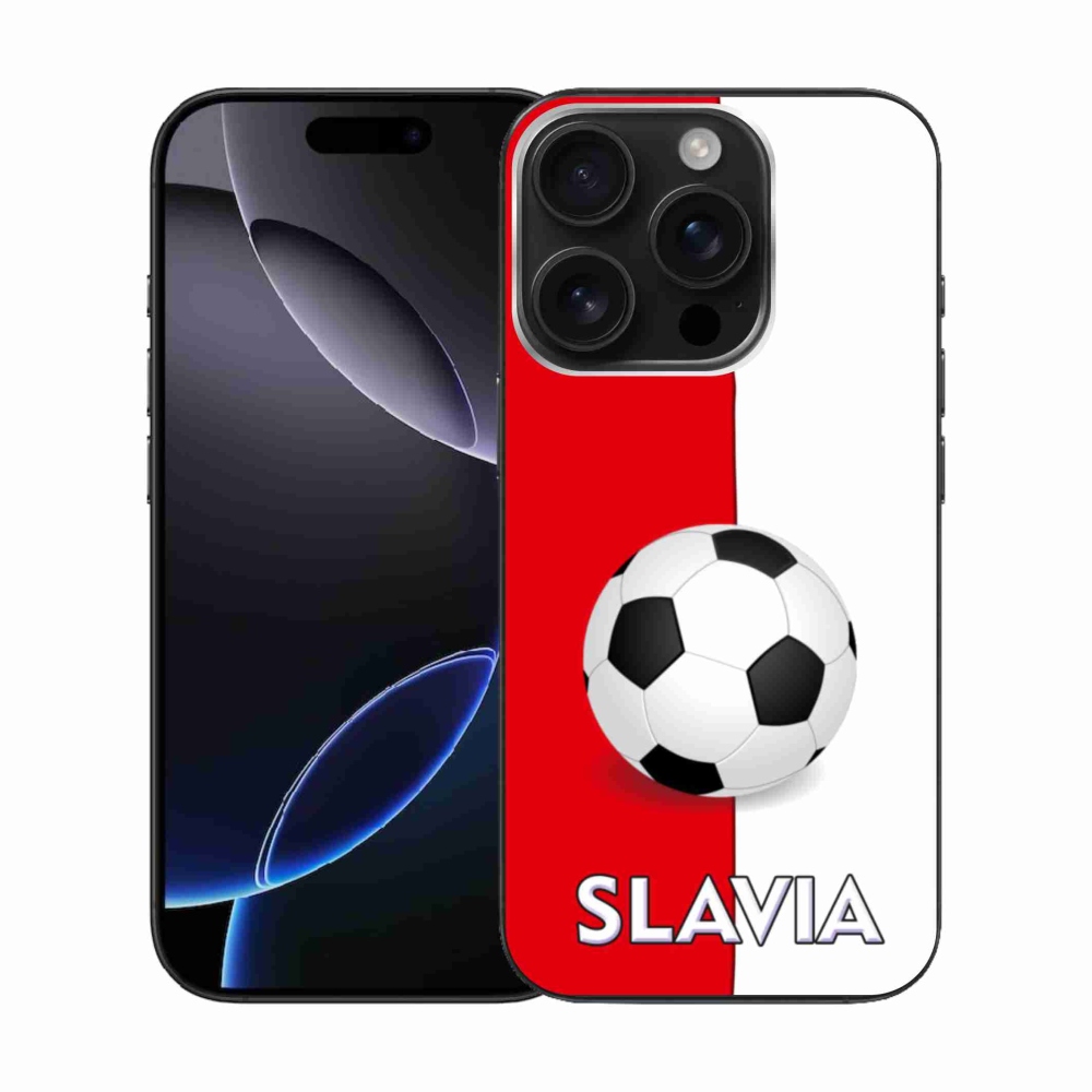 Gélový kryt mmCase na iPhone 16 Pro - futbal 2