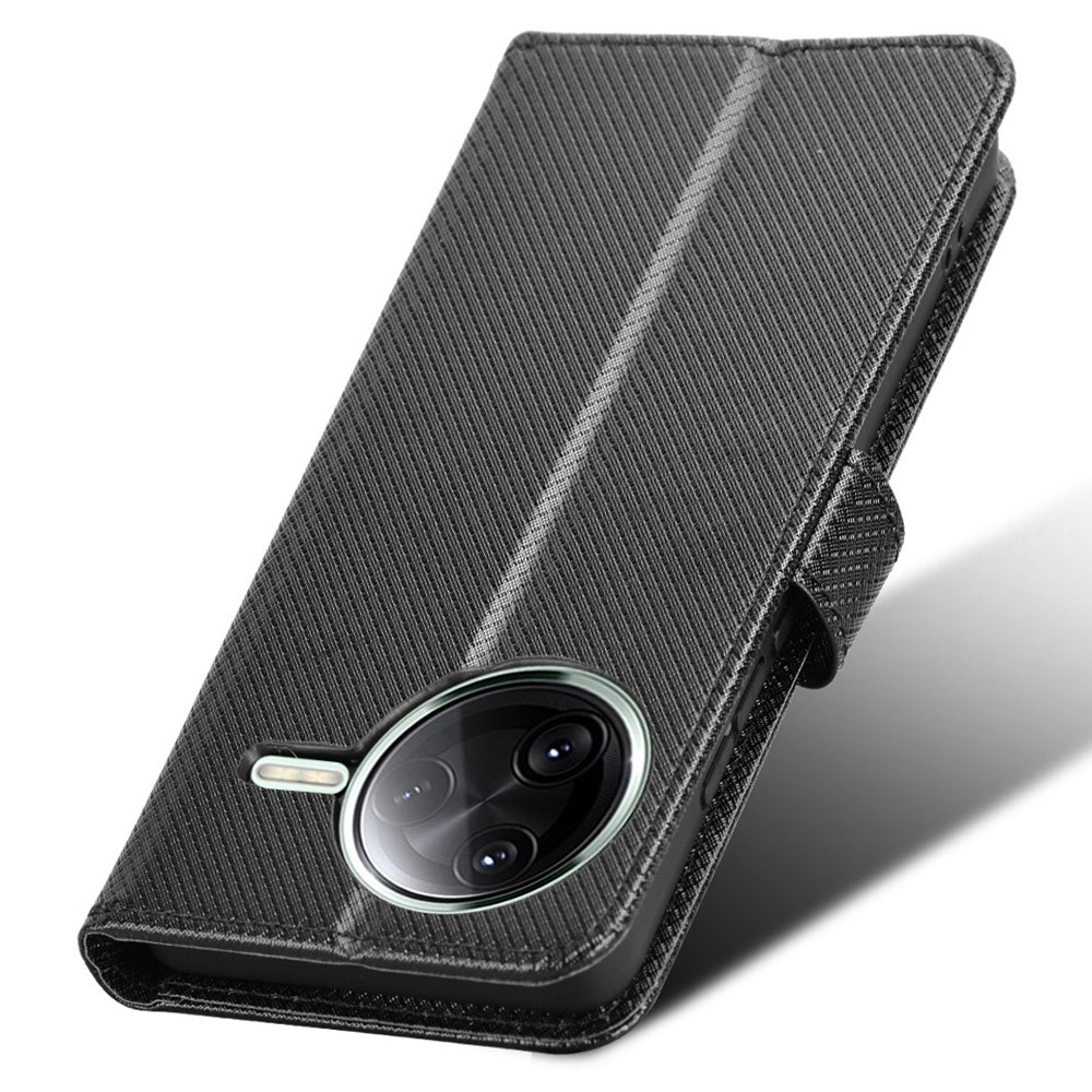Diamond knižkové púzdro na Xiaomi Poco F7 Pro 5G/Poco F7 Ultra 5G - čierne