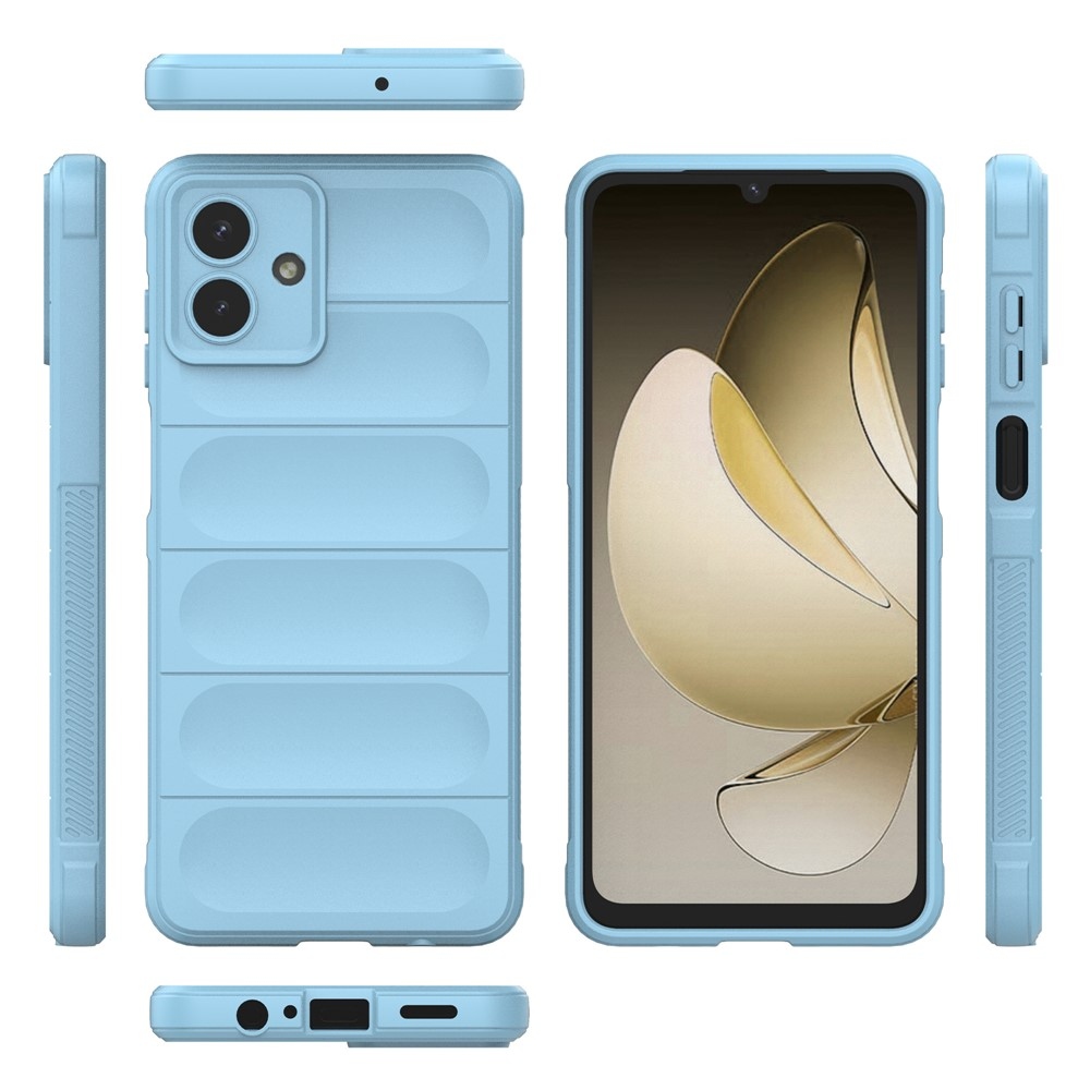 Rugg odolný gélový obal na Samsung Galaxy A07 4G - svetlomodrý