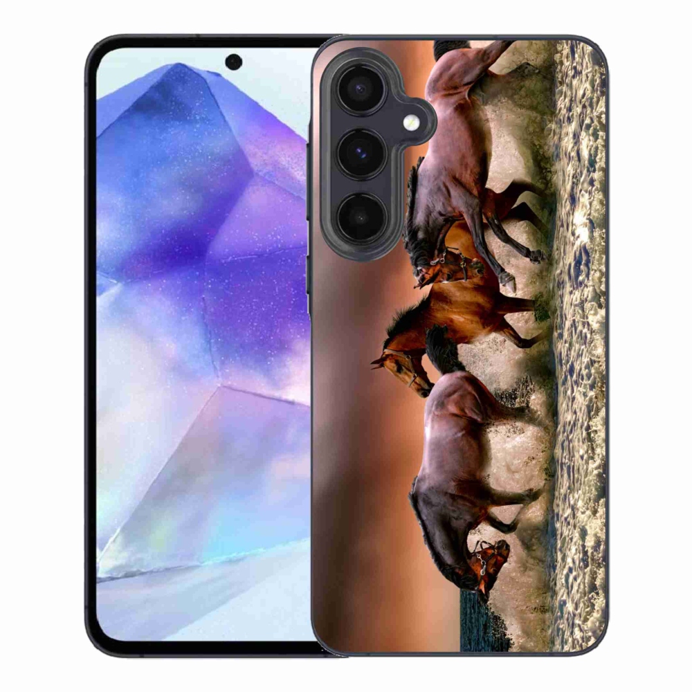 Gélový obal mmCase na Samsung Galaxy A55 5G - kone 1