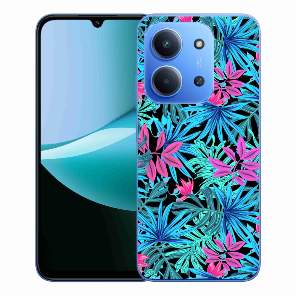 Gélový kryt mmCase na Xiaomi Redmi 15C 4G/5G (173mm) - kvety 3