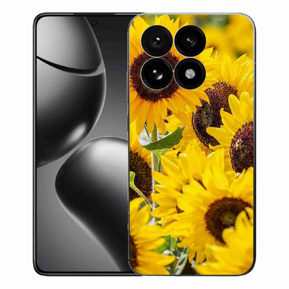Gélový kryt mmCase na Xiaomi 15T - slnečnica