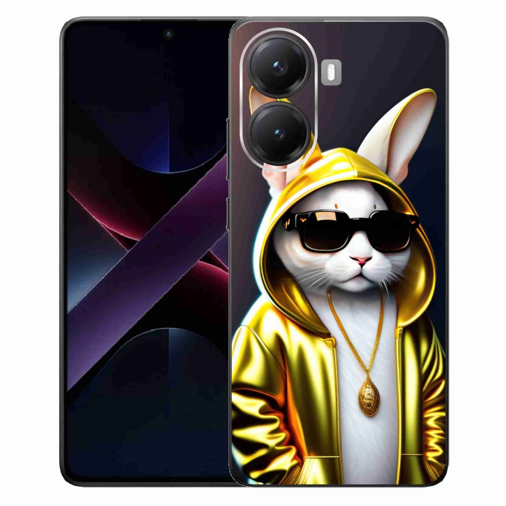 Gélový kryt mmCase na Xiaomi Poco X7 Pro 5G - mačka boss