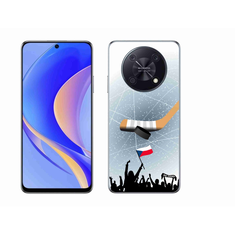Gélový kryt mmCase na Huawei Nova Y90 - fanúšikovia hokeja