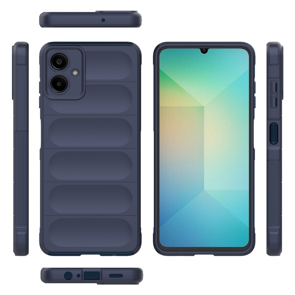Rugg odolný gélový obal na Samsung Galaxy A06 4G - tmavomodrý