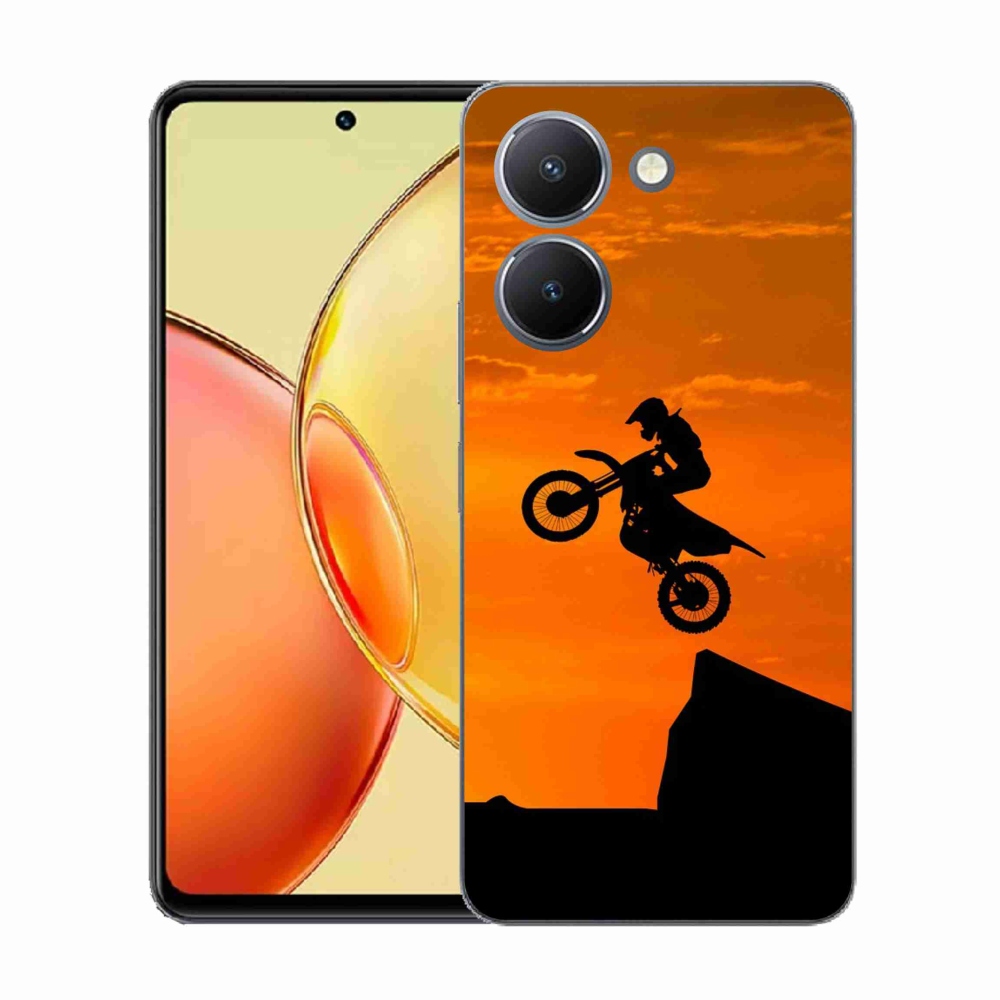 Gélový kryt mmCase na Vivo Y36 - motocross