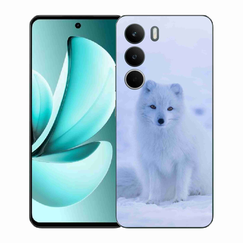 Gélový kryt mmCase na Realme C71 - polárna líška
