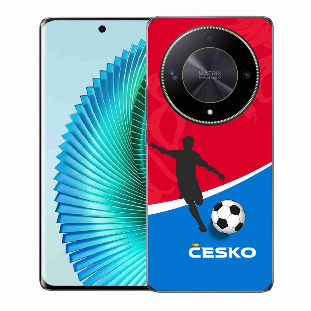Gélový kryt mmCase na Honor Magic 6 Lite 5G - futbal Česko