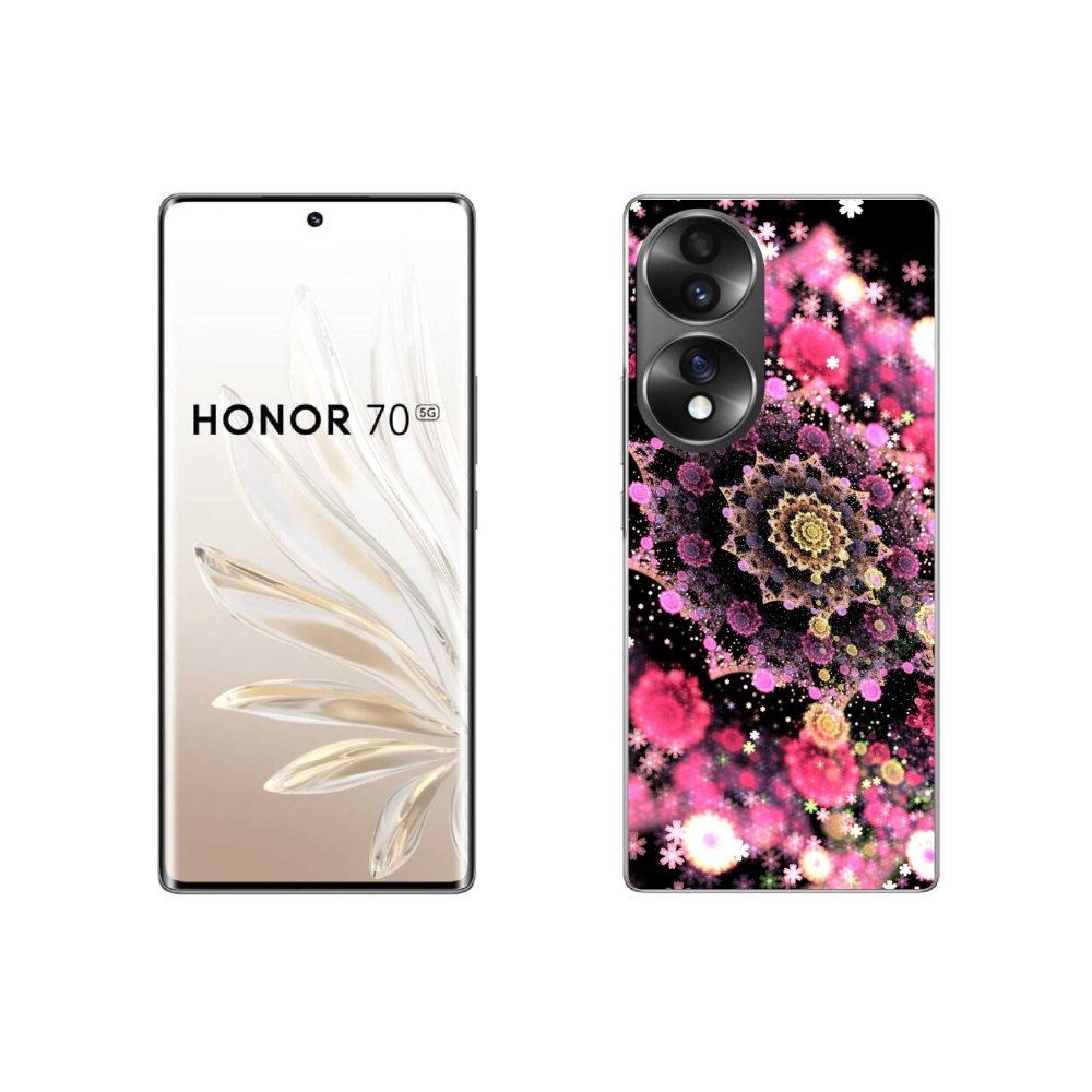 Gélový kryt mmCase na Honor 70 - abstrakt 21