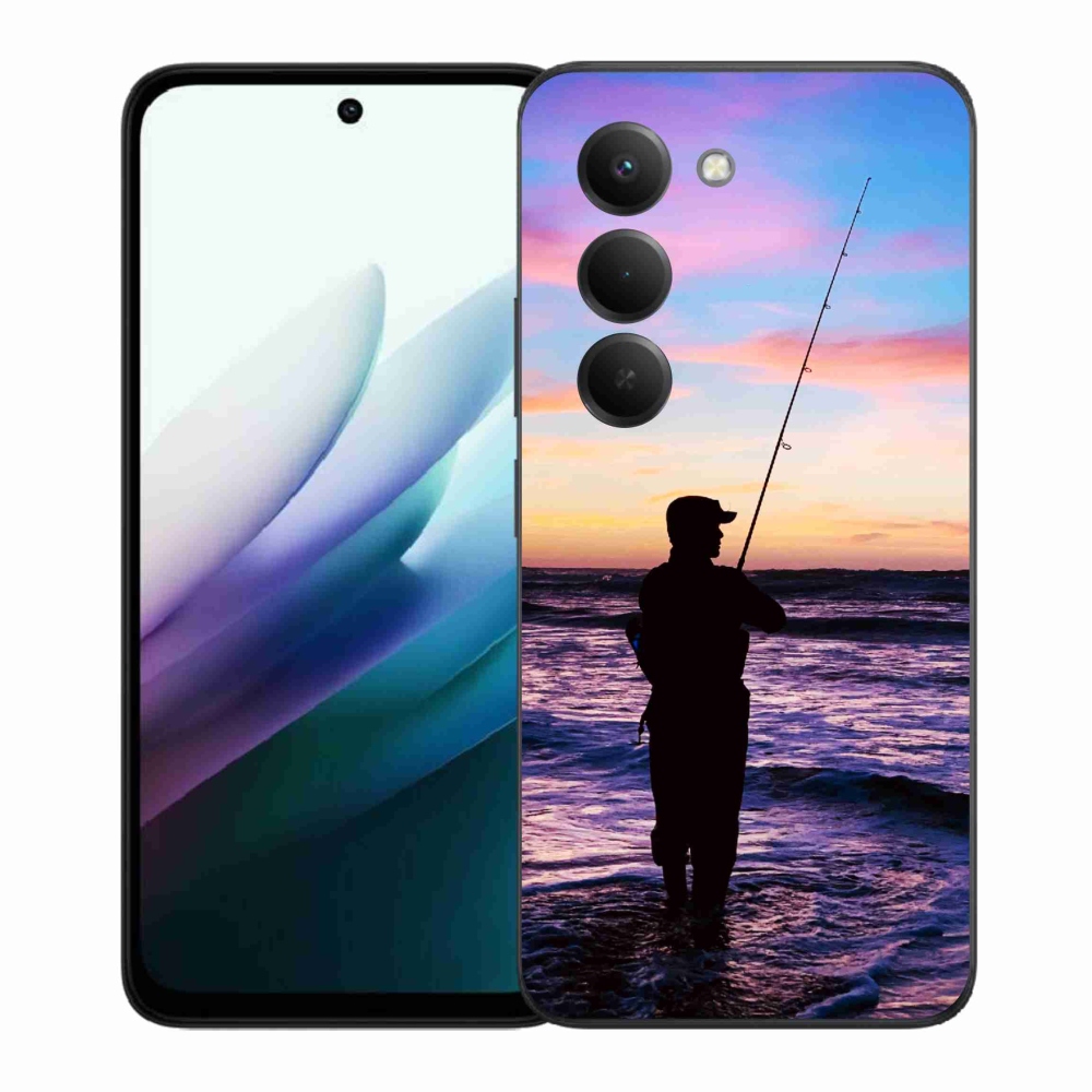 Gélový kryt mmCase na Xiaomi Redmi 15 4G/5G (171mm) - rybárčenie 1