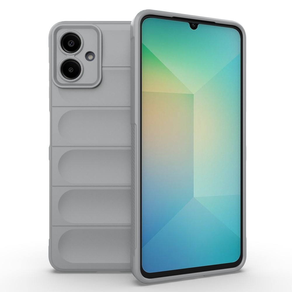 Rugg odolný gélový obal na Samsung Galaxy A06 4G - svetlosivý